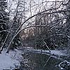 Зимняя речка by Zorge