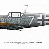 Bf109F StaKa 1./JG3 Oblt. Robert Olejnik 03.07.1941. Luzk by Wotan