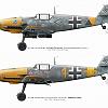 Bf 109F-4 Hermann Graf / Bf 109E-7 Alfred Druschel by Wotan