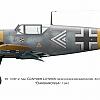 Bf109F-2. Maj. Gunther Lutzow, Geschwaderkommodore JG3, “Barbarossa” 1941 by Wotan