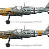 Bf109F-1  W.Nr.5628 Geschwaderkommodore JG51 Obstlt. Werner M&amp;#246;lders 1941 by Wotan