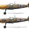 Bf109F-2 Geschwaderkommodore JG54 Maj. Hannes Trautloft  and Technischer Offizier Stab JG54 Oblt. We by Wotan